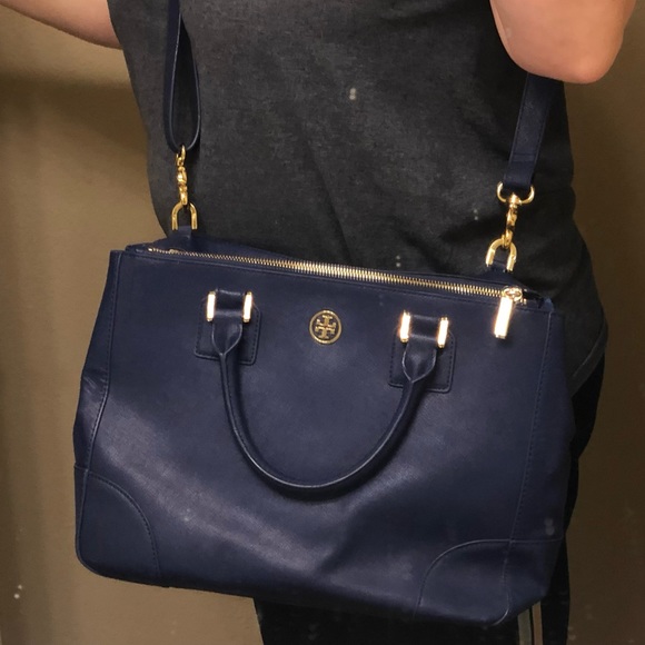 GUC Tory Burch Robinson Luggage Double-Zip Tote - Picture 11 of 11